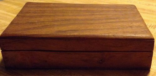 DARK WOOD DESKTOP/DRAWER BOX~5&#034; x 7&#034; x 2&#034; (Inside 4&#034; x 6&#034; x 1.25&#034;)