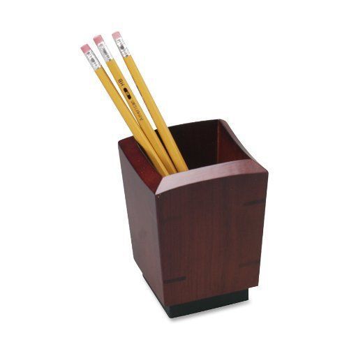Rolodex 19230 Executive Woodline Ii Pencil Holder - Wood - 1 Each - (rol19230)
