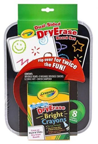 NEW Crayola Dual-Sided Dry Erase Board