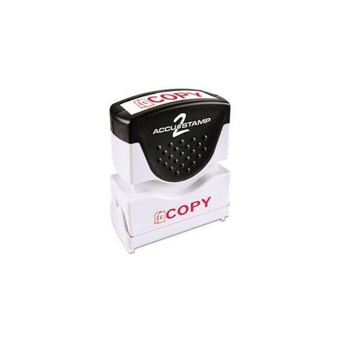 Cosco Shutter Stamp - Copy Message Stamp - 0.50&#034; X 1.63&#034; - Red (035594)