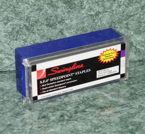 Swingline S.F.4 Vintage Speedpoint Super Chiseled Standard Staples Pack USED