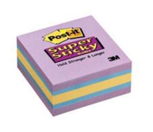 Post-it Super Sticky Cube 3321-Ssc-12 3 In x 3 In 350 Sheets/Cube