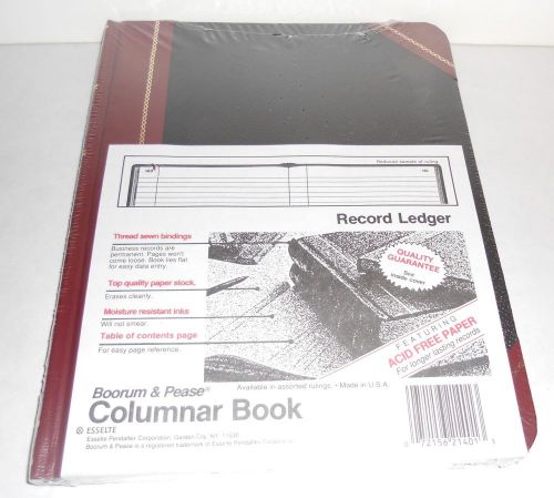Boorum &amp; Please Columnar Book 21-150-R Esselte original shrink wrap packaging