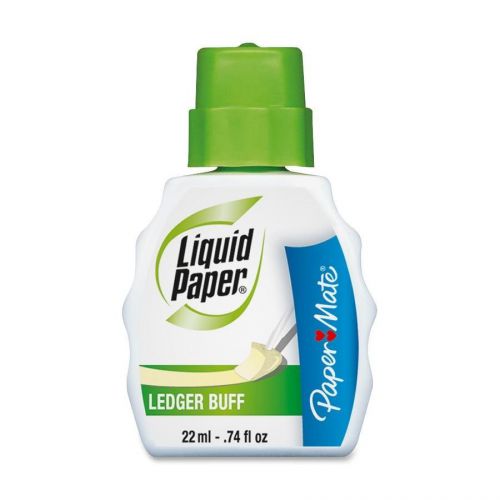 Paper mate liquid paper correction fluid - 0.74 fl oz - ledger buff - (5660115) for sale