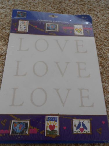 Usps love stamp computer stationery paper nip 1999 for sale