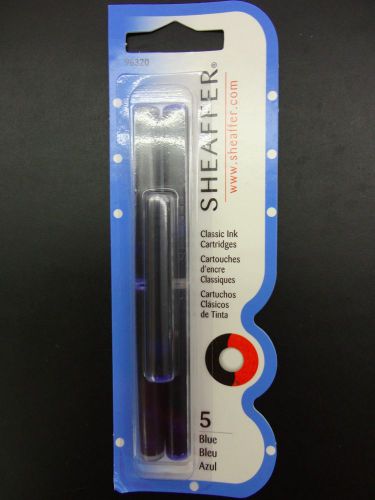 Sheaffer Classic Ink cartridges for fountain pens blue ink.
