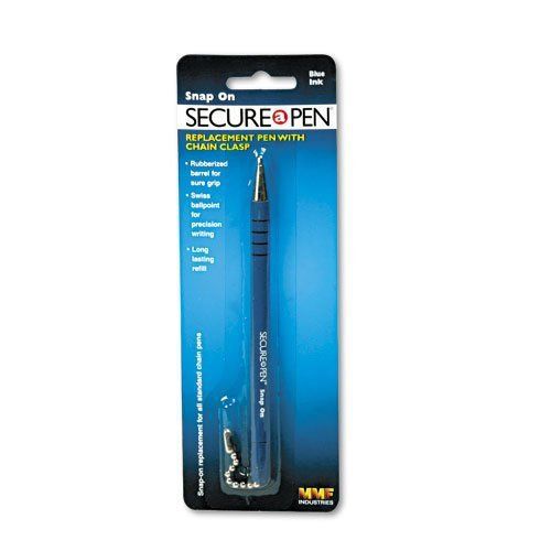 Mmf Secure-a-pen Antimicrobial-protected Replacement Pen - Medium Pen (28708)