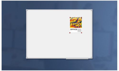 BEST VALUE 48&#034; x 36&#034; DRY ERASE / MAGNETIC WHITE BOARD WHITEBOARD GERMAN QUALITY