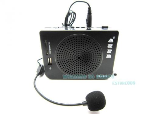 Brand AKER MR2800 16W Waistband Portable PA Voice Amplifier Booster MP3 Speaker