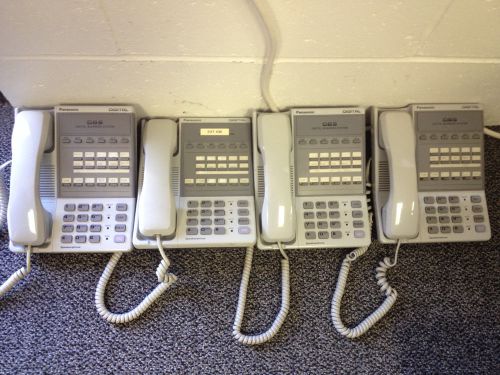 Lot of 4 Panasonic Business Office Phone Model VB-42211