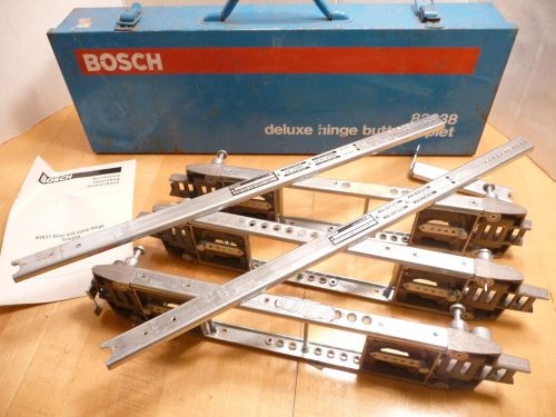 Bosch deluxe hinge butt template 83038 with metal box