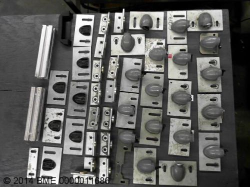 BUYING LOT OF MAGNETIC STOPS MOUNTED ON  ALUMINUM PLATES