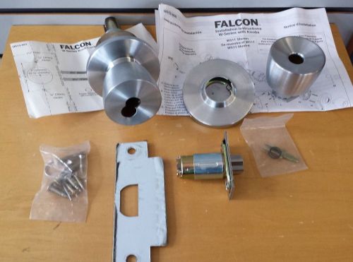 Falcon SFIC W511B ELI 626 Entry / Office Lock with Knobs LESS CORE
