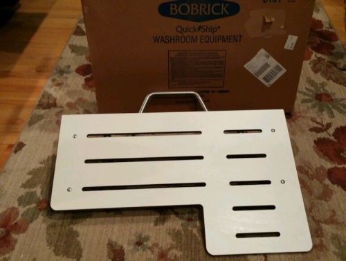 Bobrick B5181 Reversible folding shower seat