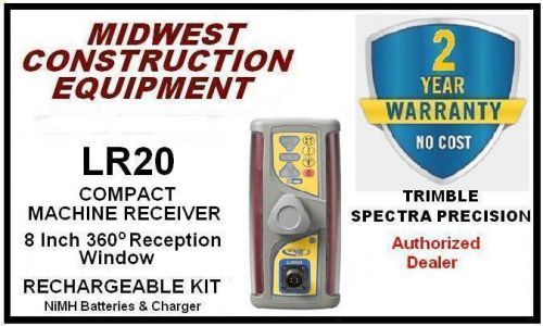 New trimble spectra precision 360-degree machine display receiver lr20 for sale