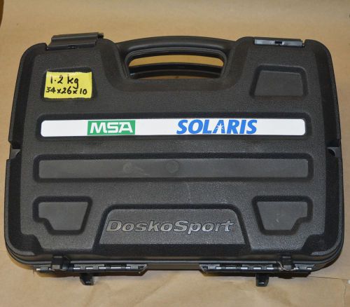 MSA Solaris 764906 Personal Alarm Gas Detector for CO O2 H2S in carry case