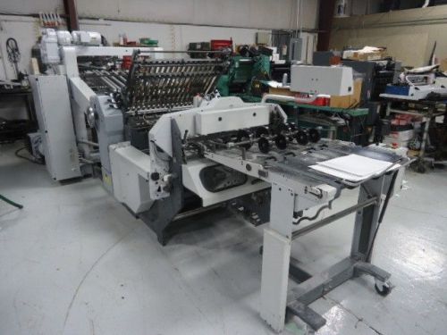 Stahl 30&#034; x 52&#034; knife folder system, 2000/fall blow out, price reduced for sale