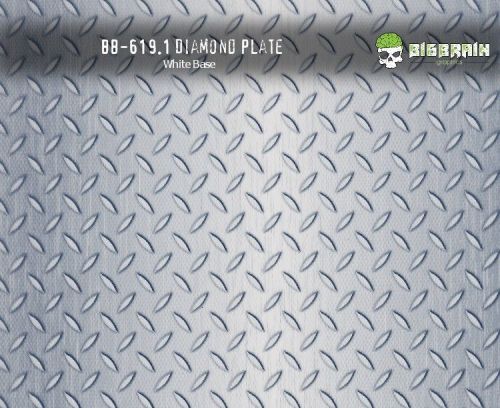 3 m (10 ft long) diamond plate metal brushed hydrographics film 100cm free ship for sale