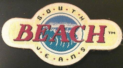 300 &#034;South Beach Jeans&#034; Embroidery Applique Patches