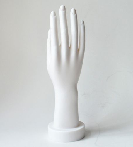 New  11&#034; mannequin hand arm display  base female gloves jewelry model for sale