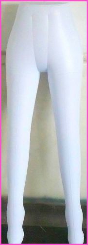 White Female Leg Pants Trousers Stocking Inflatable Mannequin Dummy Torso Model
