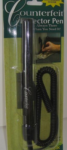 New counterfeit money detector pen with reusable holder and coil nib for sale