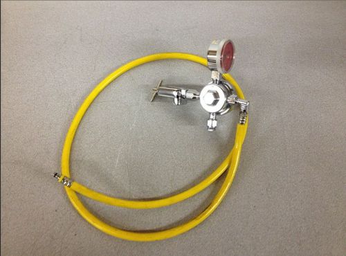 Medical Grade Compressed Gas Regulator w/Hose Model 1230 4000PSI