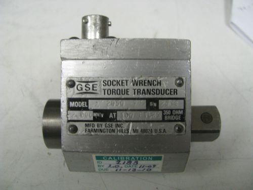 GSE Socket Wrench Torque Transducer 100 ft Lbs - GSE14