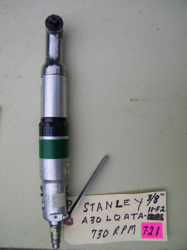 STANLEY -PNEUMATIC NUTRUNNER -A30LQATA-11F2, 730 RPM.   3/8&#034;