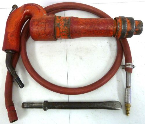Thor Pneumatic Hammer, Hose and Chisel