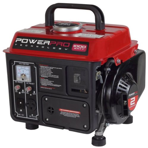 Portable quiet 2-stroke generator 1000-watt professional camping home oil/gas for sale