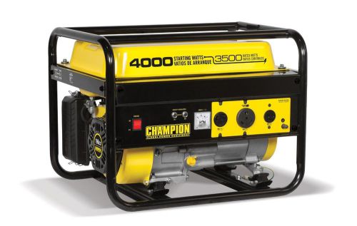 Champion Power Equipment 46596 4000-Watt Portable Gas Generator-THE WORKHORSE
