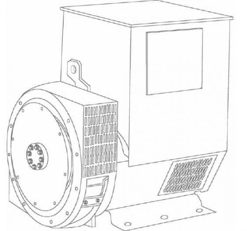 # 4542 Stamford Newage Model UCDI224F1L Generator End