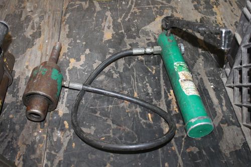 Greenlee 767 Hydraulic Punch Knockout Hand Pump