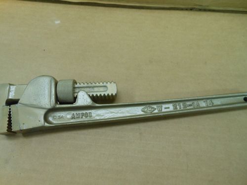 ampco w-212-1a 14&#034; pipe  wrench