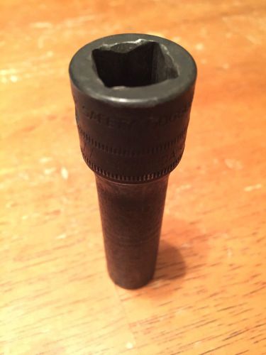 Used Snap On 11MM 1/2 Drive 6 Point Deep Impact Socket SIMM110A