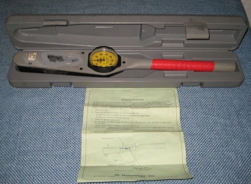 JS Technology 1/2&#034; 0-250 FT LBS Pounds Rigid Frame Torque Wrench 43400