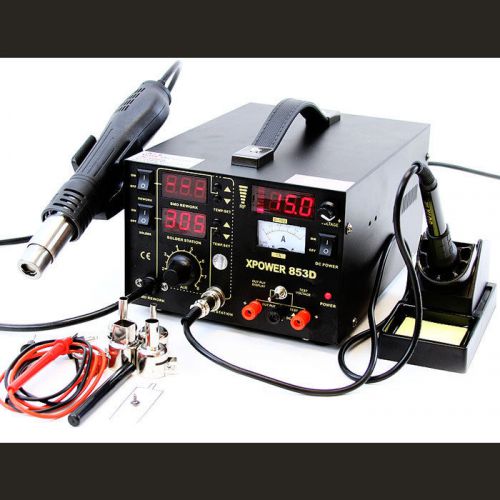 3 in 1 Adjustable Low Temperature AC/DC Soldering Station Solder Iron Pinball
