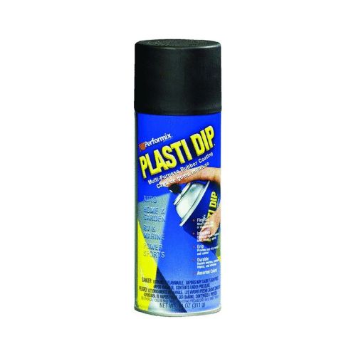 Performix Plasti Dip 11oz Aerosol Can Matte Black Protective Rubber Spray