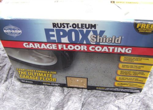 RUST-OLEUM Epoxy Shield Garage Floor Coating One Car 250 Sq.Ft.