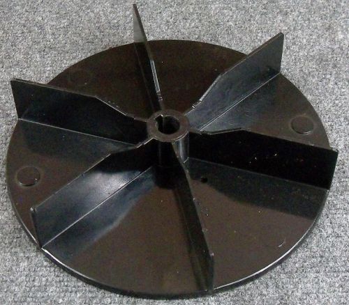Vacuum impeller fan for obs-18 dc 54765a black plastic 6 vane dust suction for sale