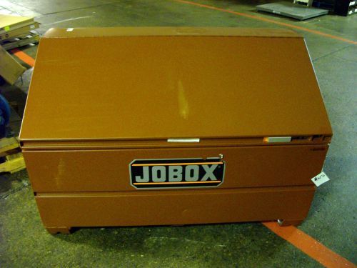 New Steel Jobox Jobsite Slope Lid Lockable Tool Box 1-680990