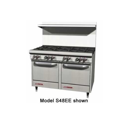 Southbend S48DC S-Series Restaurant Range Gas 48&#034; W (8) 28000 Btu Open Burne