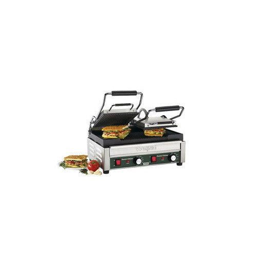 Waring dual panini grill -ribbed iron - sandwich maker for sale