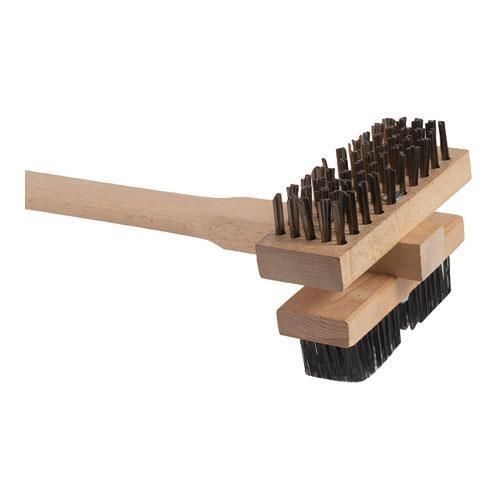 Carlisle - 4029400 - Sparta 48 inch Double Broiler Grill Brush