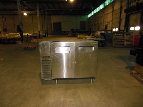 USED TRUE TBB - 24 GAL -48S TWO DOOR BAR BACK COOLERS SS