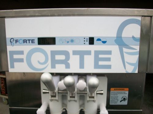 Forte yogurt soft serve machine model ss100 four available excellent condition for sale