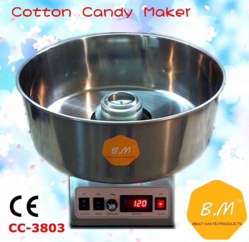 B.m new1100w electric commercial cotton candy floss machine maker party store for sale
