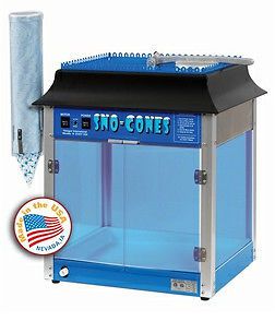 New Commercial Snow Cone Machine, Ice Shaver Storm 1911