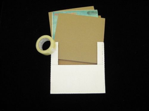 LP Record Mailer Kit - 50 Mailers, 100 - 12.25&#034; x 12.25&#034; Pads, &amp; 3 Rolls of Tape